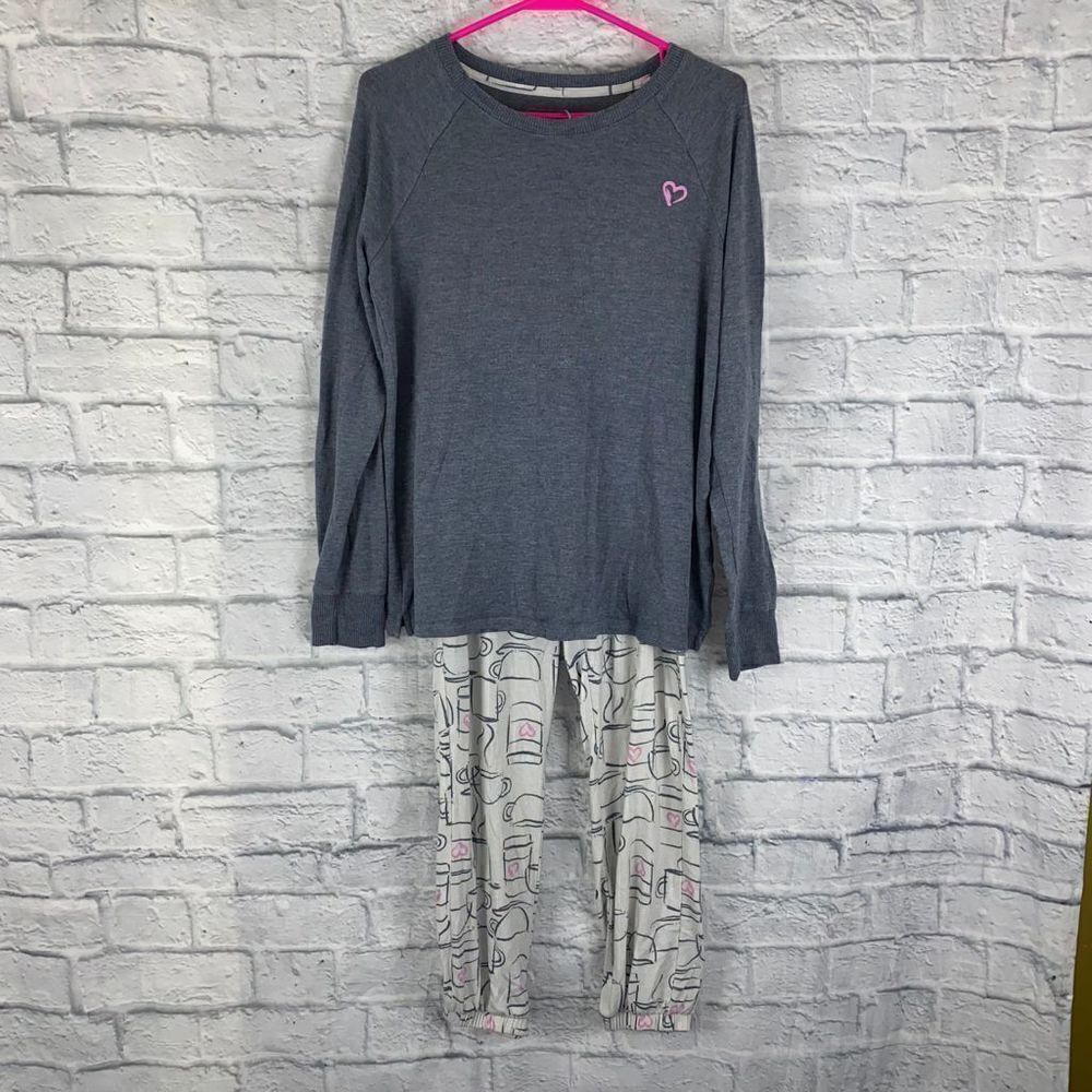 Sonoma Longsleeve pj set w/print pants sz small women